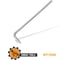 Набор коротких ключей DINGQI Torx Key 9 шт. (T10-T50) 17123A 7