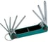 Набор раскладных звездообразных ключей Fibox Torx с отверстиями 8PK-021L 1
