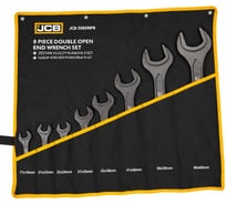 Набор рожковых ключей JCB 8шт. JCB-5085MPB(66695)