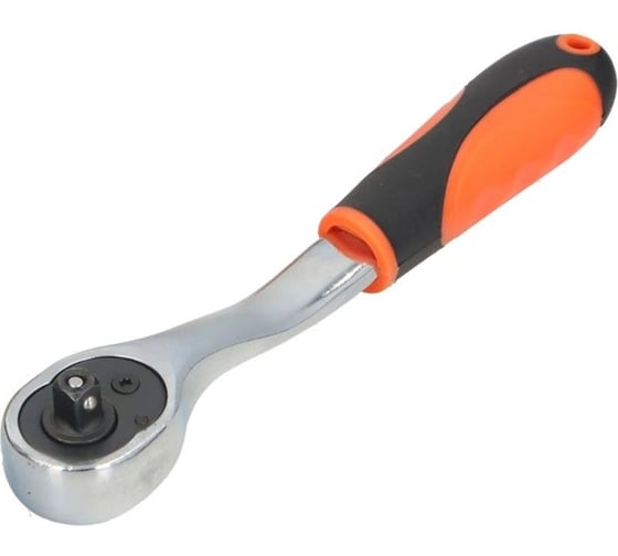 FASTER TOOLS Трещотка 1/4 с изогнутой рукояткой, 72 зуба FT307-10