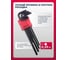 Набор удлинённых ключей MARSHALL TORX 9шт. MR2735 4