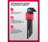 Набор удлинённых ключей MARSHALL TORX 9шт. MR2735 6