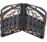 Набор ключей Т-образных LIGE TORX 6-гр. шаром,16пр., (Hex:2,2.5,3,4,5,6,8,10,; Torx:T10-T30,T40-T50) 759456 1