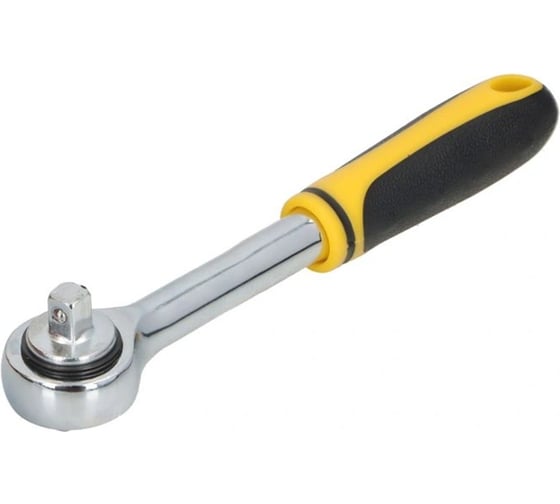 Трещотка BRENAR 1/4 с двухкомпанентной ручкой B307-05