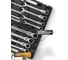 Набор ключей комбинированных трещоточных с шарниром JCB 10340(67925) 3