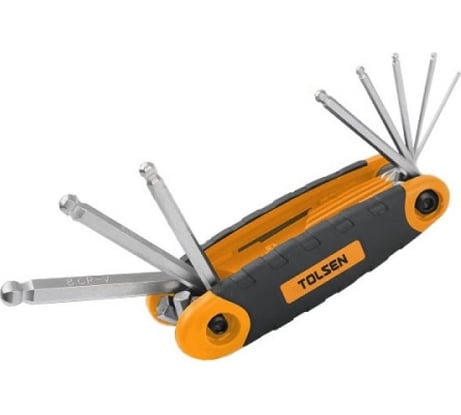 Набор шестигранников TOLSEN с шаром, трансформер, 8 предметов 20068