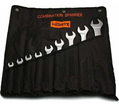 Набор комбинированных ключей HORTZ 9шт. 8-24 хромирование 1022245