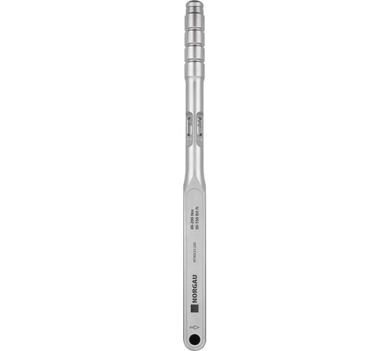 Динамометрический ключ NORGAU предельный со шкалой 1/2"; 40-200 Нм, тип NTWA33-200 051116020