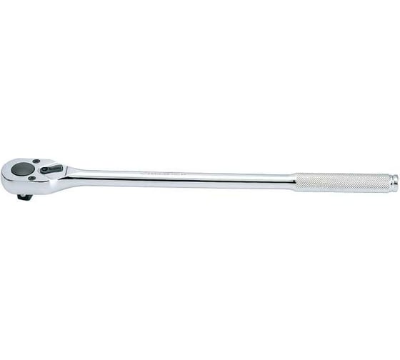 Трещотка KING TONY 1/2", 250 мм, 32 зубца, флажковая 4768-10F 1