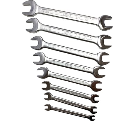 Набор рожковых ключей NICHER 8 шт 27-550M-S8C-NR