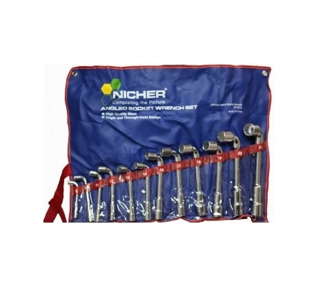 Набор угловых торцевых ключей NICHER 12шт 271812C
