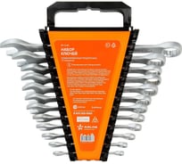 Набор ключей AIRLINE комбинированных 12 предм. 6, 8,10,12,13,14,15,16,17,18,19,22мм пласт.держат. AT-12-46