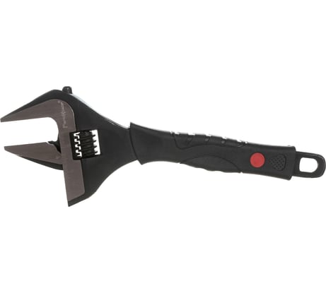 Разводной ключ Ремоколор двухкомпонентная рукоятка, тонкие губки, 250 мм, макс 0-50 мм 43-1-525