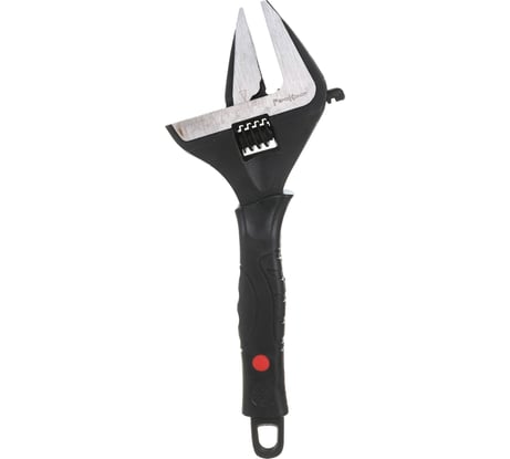 Разводной ключ Ремоколор двухкомпонентная рукоятка, тонкие губки, 300 мм, макс 0-59 мм 43-1-530