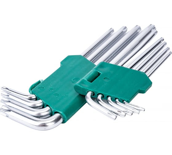Набор ключей ВОЛАТ Torx T10-T50 9 предметов длинных 11020-09