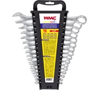 Набор комбинированных ключей WMC TOOLS 16пр. ,в пластиковом держателе WMC-5161MP(50005)