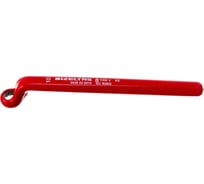 Диэлектрический накидной ключ IZELTAS 1000V изогнутый 10мм, длина 170 мм, 435030010