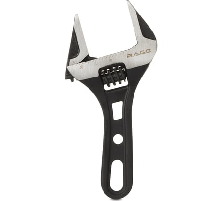 Разводной сантехнический ключ с укороченной ручкой, 140 мм RAGE by VIRA 311005