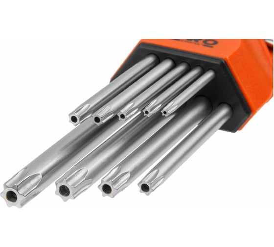 Набор длинных ключей STARTUL Torx T10-T50, 9 предметов PRO-87109