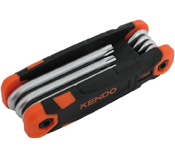 Складной набор ключей KENDO Torx 8 шт 20718