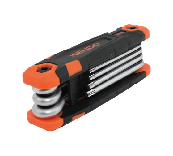 Складной набор ключей KENDO Torx 8 шт 20718