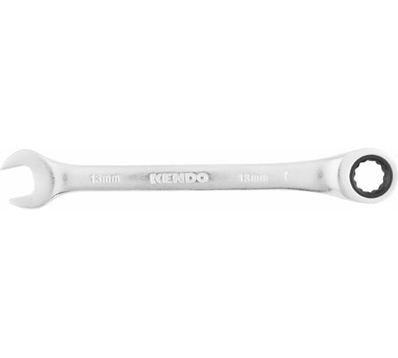 Комбинированный ключ KENDO 13 мм, CrV,176 мм 15513