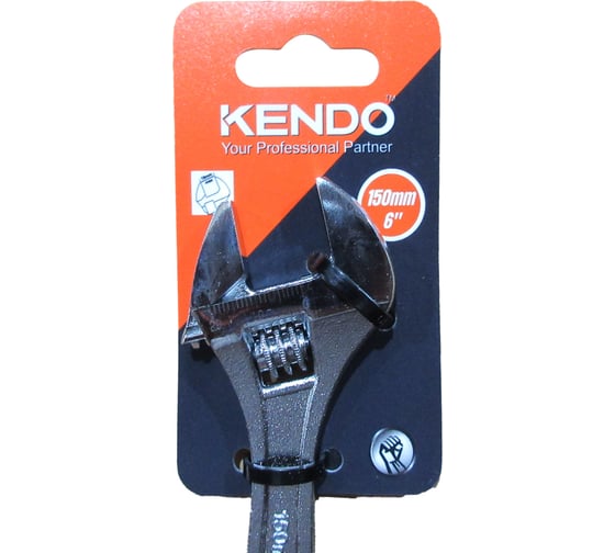 Разводной ключ KENDO 150мм/6" 15131