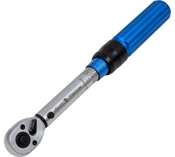 Динамометрический ключ HOEGERT TECHNIK 1/4", 5-25 Нм New HT1W710