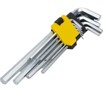 Набор шестигранных ключей БМ 1/16",5/64",3/32",1/8",5/32",3/16",1/4",5/16",3/8" 170212