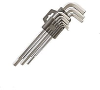 Набор шестигранных ключей БМ 1,5-10 мм, HG214 Cr-V 17012