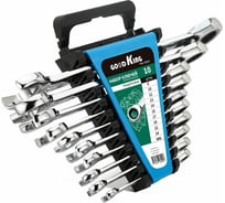 Набор комбинированных трещоточных ключей GOODKING 10 предметов TKK-10010