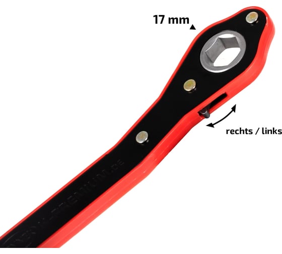 Трещотка Heyner 17 мм 442900