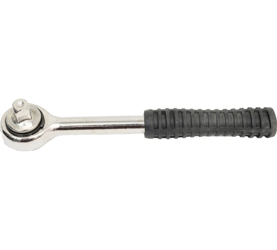 Трещотка TOYA 3/8", 195 мм, пластиковая ручка 53520
