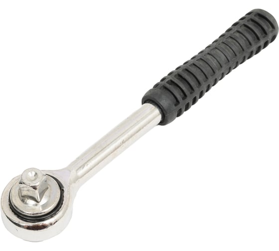 Трещотка TOYA 3/8", 195 мм, пластиковая ручка 53520