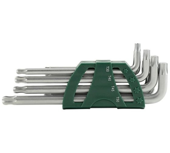 Шестигранники SATA 9 предметов TORX пластиковый блистер S2 09715