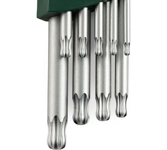 Шестигранники SATA 9 предметов TORX пластиковый блистер S2 09715