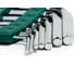 Шестигранники SATA 7 предметов, сферические концы, пластиковый блистер SVCM+ 09113 5