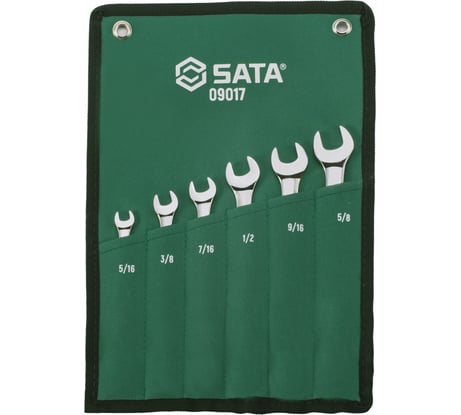 Комбинированные ключи SATA 7 предметов 09017