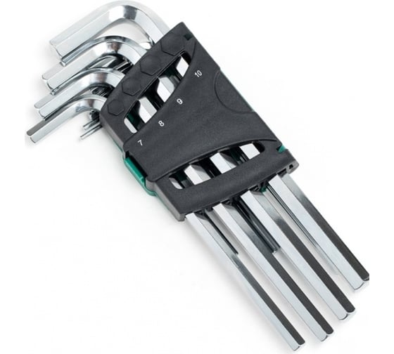 Шестигранники SATA 10 предметов пластиковый блистер SVCM+ 09110