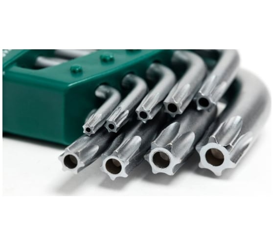 Шестигранники SATA 9 предметов TORX пластиковый блистер S2 09702
