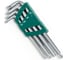 Шестигранники SATA 9 предметов TORX пластиковый блистер S2 09702 2