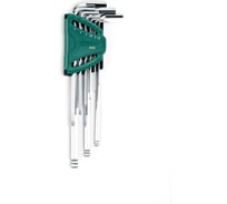 Шестигранники SATA 9 предметов сферические концы пластиковый блистер SVCM+ 09101