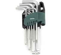 Шестигранники SATA 9 предметов сферические концы пластиковый блистер SVCM+ 09105