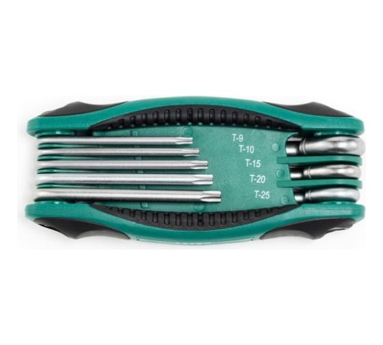 Шестигранники SATA 8 предметов складные в рукоятке TORX 09123
