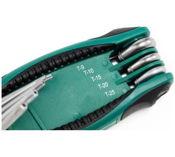 Шестигранники SATA 8 предметов складные в рукоятке TORX 09123