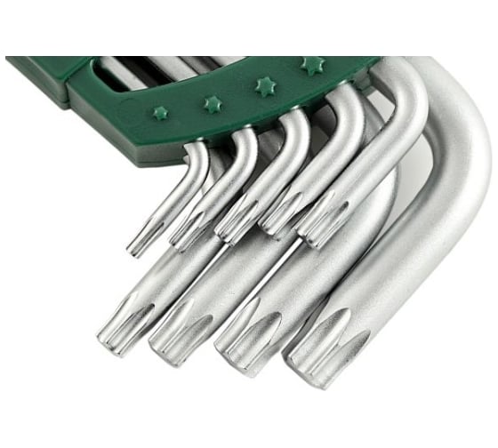 Шестигранники SATA 9 предметов TORX пластиковый блистер S2 09716