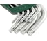Шестигранники SATA 9 предметов TORX пластиковый блистер S2 09716 4
