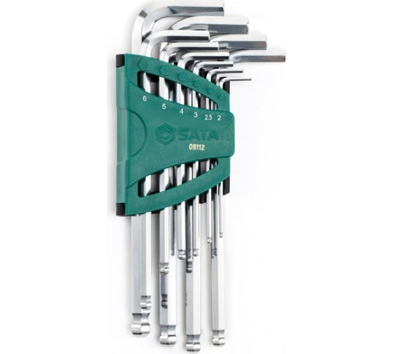 Шестигранники SATA 10 предметов сферические концы SVCM+ 09112 1