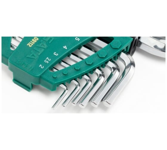 Шестигранники SATA 10 предметов сферические концы SVCM+ 09112
