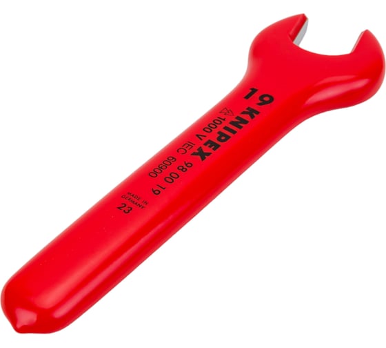 Рожковый ключ 1000 V 19 мм KNIPEX KN-980019